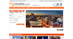 Desktop Screenshot of mymadrid.co.uk